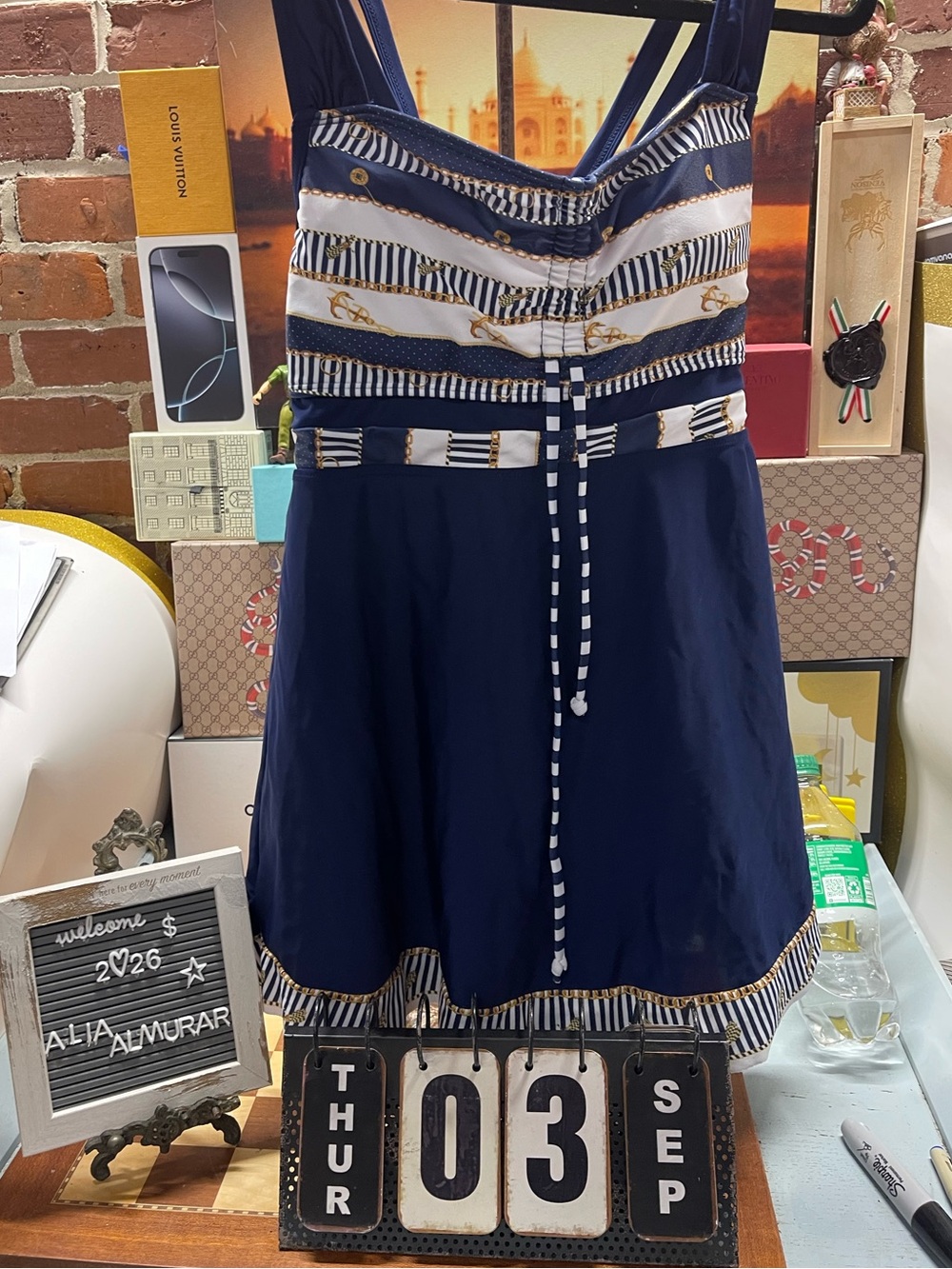 Willa Ruched Swimdress Set